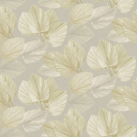 DE01724 Palm Designology Pale Gold Wallpaper By Sketch Twenty 3