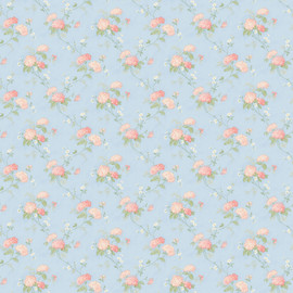 PF38149 Mini Hydrangea Trail Pretty Prints Wallpaper By Galerie PF38149 Mini Hydrangea Trail Pretty Prints Wallpaper By Galerie
