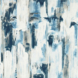 W0183/01 Lagna Vivido Midnight Wallpaper by Clarke & Clarke W0183/01 Lagna Vivido Midnight Wallpaper by Clarke & Clarke