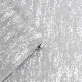 114915 Whinfell Silver Wallpaper by Laura Ashley