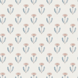 S10139 Maskrosen Huset I Solen Pink Wallpaper By Sandberg