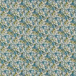 F1700/01 Ennerdale Studio G Northwood Denim / Blush Fabric by Clarke & Clarke