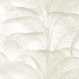 T13941 Delray Palm Grove Pearl Wallpaper by Thibaut