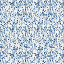 FD26237 Leandra Scott Living II by Drew & Jonathan Indigo Wallpaper by A Street Prints