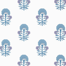 T16216 Tybee Bud Kismet Lavender and Blue Wallpaper by Thibaut T16216 Tybee Bud Kismet Lavender and Blue Wallpaper by Thibaut