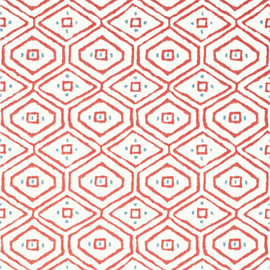 T10619 Pass A Grille Ceylon Coral Wallpaper by Thibaut