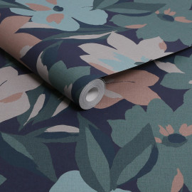 120208 Hot House Floral Midnight Wallpaper by Next 120208 Hot House Floral Midnight Wallpaper by Next