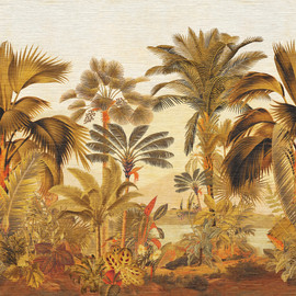26771 Reverie Tropicale Essentials Les Naturels Golden Hour Wallpaper By Arte