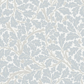 82031 Oak Tree Hidden Treasures Blue Grey Wallpaper By Galerie