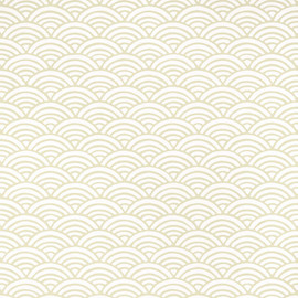 T13372 Maris Pavilion Beige Wallpaper by Thibaut