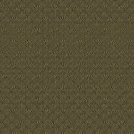 F-AF7004 Fan Boutique Metallic Gold Wallpaper by Galerie