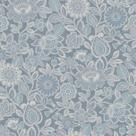 38760 Sonja Borosan Hem Grey Wallpaper by Borastapeter