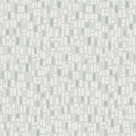 38762 Elvis Borosan Hem Grey / Green Wallpaper by Borastapeter