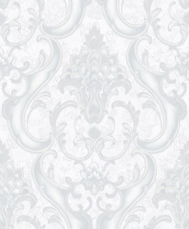 539776 Sonata Damask Silver Grey Wallpaper by Rasch 539776 Sonata Damask Silver Grey Wallpaper by Rasch