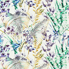 120353 Paradise Amazilia Gooseberry Blueberry Zest Harlequin Fabric 120353 Paradise Amazilia Gooseberry Blueberry Zest Harlequin Fabric