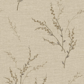 7151  GB7151  Carmella Beige Wallpaper by Belgravia