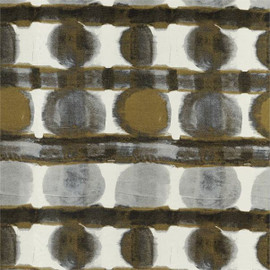 132877 Delphis Atelier Charcoal Gold Fabric by Harlequin 132877 Delphis Atelier Charcoal Gold Fabric by Harlequin
