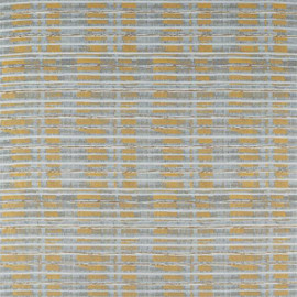 132882 Malwa Atelier Gold Slate Fabric by Harlequin 132882 Malwa Atelier Gold Slate Fabric by Harlequin