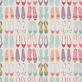 120943 At Your Feet Book of Little Treasures Pebble Blossom Sky Harlequin Fabric
