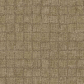 333453 Rustic Check Emerald Gold Wallpaper by Eijffinger