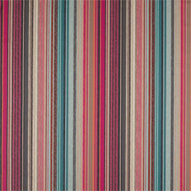 132826 Spectro Stripe Colour 2 Cerise Marine Coral Harlequin Fabric