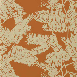 113097 Extravagance Reflect Paprika Wallpaper by Harlequin