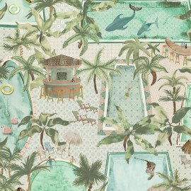BMPP004/06A Lido Wallpaper by Brand McKenzie BMPP004/06A Lido Wallpaper by Brand McKenzie
