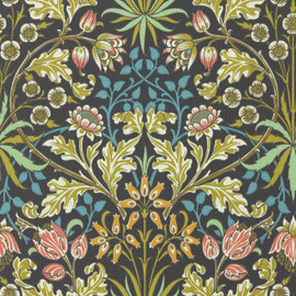 510009 Hyacinth Bedford Park Enchanted Green Wallpaper by Morris & Co