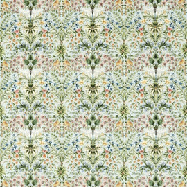 F1737/03 Mirabell Secret Garden Seaglass Clarke & Clarke Fabric