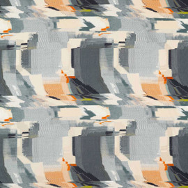 132791 Perspective Reflect Slate/Sedona Harlequin Fabric