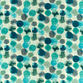 120844 Selenic Momentum 12 Azure / Ink Fabric by Harlequin