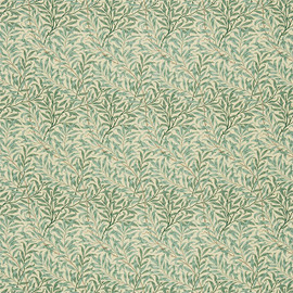 226703 Willow Boughs Compilation Cream/Pale Green Fabric by Morris & Co 226703 Willow Boughs Compilation Cream/Pale Green Fabric by Morris & Co