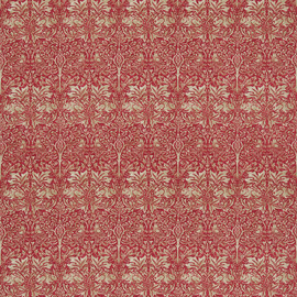 DMORBR201 Brer Rabbit Little Book of Morris Red & Hemp Fabric by Morris & Co DMORBR201 Brer Rabbit Little Book of Morris Red & Hemp Fabric by Morris & Co