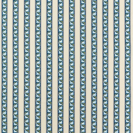 227247 Red Car Stripe Little Book of Morris Indigo & Linen Fabric by Morris & Co 227247 Red Car Stripe Little Book of Morris Indigo & Linen Fabric by Morris & Co
