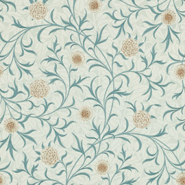 210362 Scroll Morris & Friends Loden & Slate Wallpaper by Morris & Co 210362 Scroll Morris & Friends Loden & Slate Wallpaper by Morris & Co