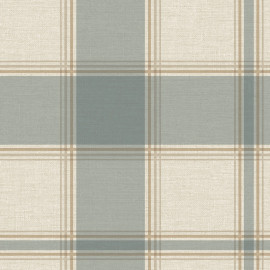 7157  GB7157 Carmella Check Blue Wallpaper by Belgravia