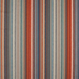132825 Spectro Stripe Momentum 9 Teal / Sedonia / Rust Fabric by Harlequin 132825 Spectro Stripe Momentum 9 Teal / Sedonia / Rust Fabric by Harlequin