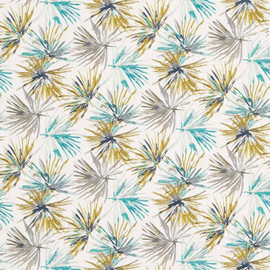 132240 Aucuba Momentum 8 Teal / Zest Fabric by Harlequin 132240 Aucuba Momentum 8 Teal / Zest Fabric by Harlequin