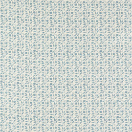 227108 Rosehip Outdoor-Performance Mineral Blue Fabric by Morris & Co 227108 Rosehip Outdoor-Performance Mineral Blue Fabric by Morris & Co