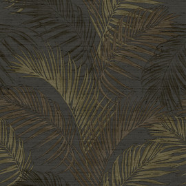 PS33319 Black Palm Wallpaper Palma By Galerie