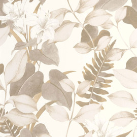 SOLI200261303 Royal Lily Soliflore Wallpaper by Casadeco SOLI200261303 Royal Lily Soliflore Wallpaper by Casadeco