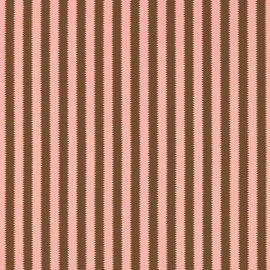 237397 Regency Aperigon Giles Deacon Putty/Walnut Fabric by Sanderson