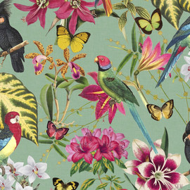 118618 Paradiso Green Wallpaper by Envy