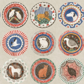 BW45126/1 Robina's Dinner Party Kit Kemp Wallpaper By GP & J Baker BW45126/1 Robina's Dinner Party Kit Kemp Wallpaper By GP & J Baker