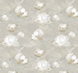 SA01907 Lotus Organza Santorini Wallpaper By Sketch Twenty 3