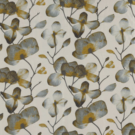132761 Kienze Idyllic Ochre/Steel Fabric by Harlequin 132761 Kienze Idyllic Ochre/Steel Fabric by Harlequin