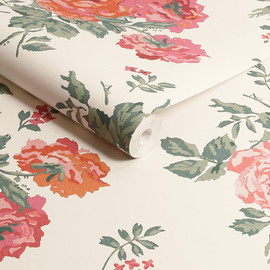 125494 Archive Rose Pink Blooms Wallpaper by Cath Kidston 125494 Archive Rose Pink Blooms Wallpaper by Cath Kidston