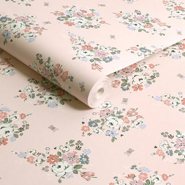 125508 Clifton Floral Pink Wallpaper by Cath Kidston 125508 Clifton Floral Pink Wallpaper by Cath Kidston