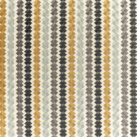 133062 Kalimba Mirador Drapery Honey / Topaz / Slate Fabric by Harlequin 133062 Kalimba Mirador Drapery Honey / Topaz / Slate Fabric by Harlequin