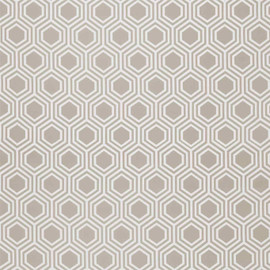 132960 Selo Salinas Prints And Weaves Platinum Fabric by Harlequin